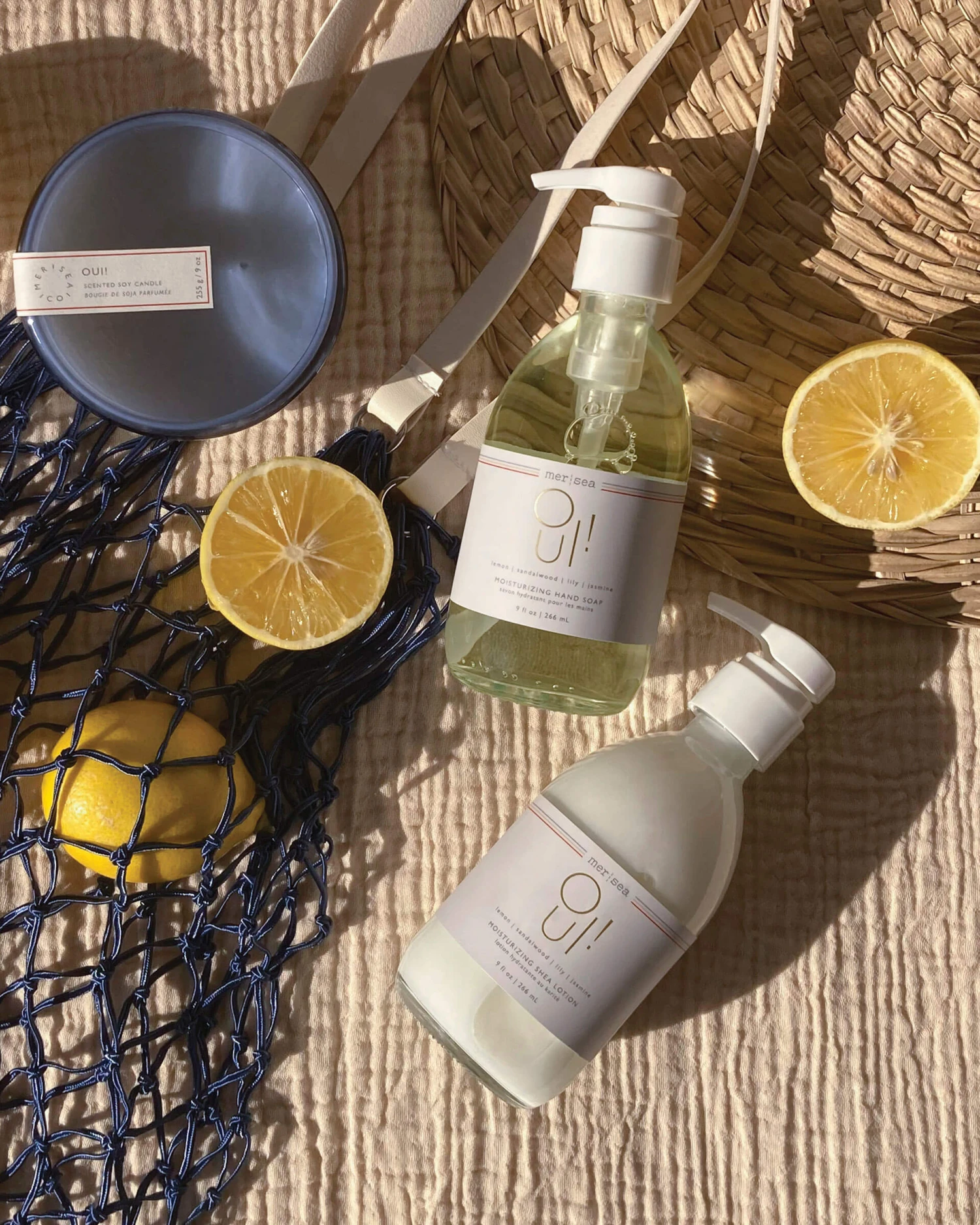 OUI! Shea Lotion & Hand Soap Set With Brush 2 OUI! Shea Lotion & Hand Soap Set With Brush - Image 2