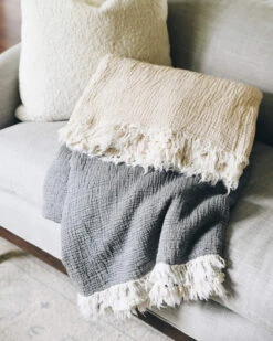 Cloud Gauze Blanket - Light Beige