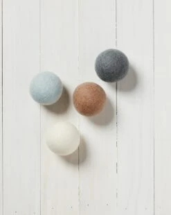 Wool Dryer Balls -Mersea DRYER GREY 1