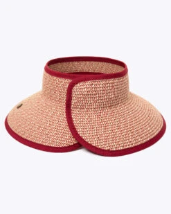 Roll-up Travel Visor -Mersea HAT 21621 SS22 WEB22 01