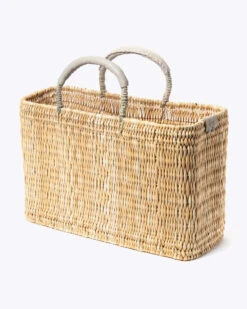 Medina Market Basket - Medium -Mersea MEDINA NATURAL M SS22 WEB22 01