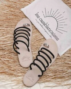 Palma Sandal -Mersea Palma sandals bronze black 3