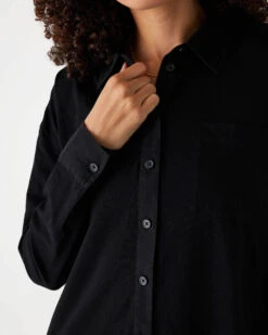 Moderne Oxford Tee -Mersea TOP 00240 BLK S 1648 web