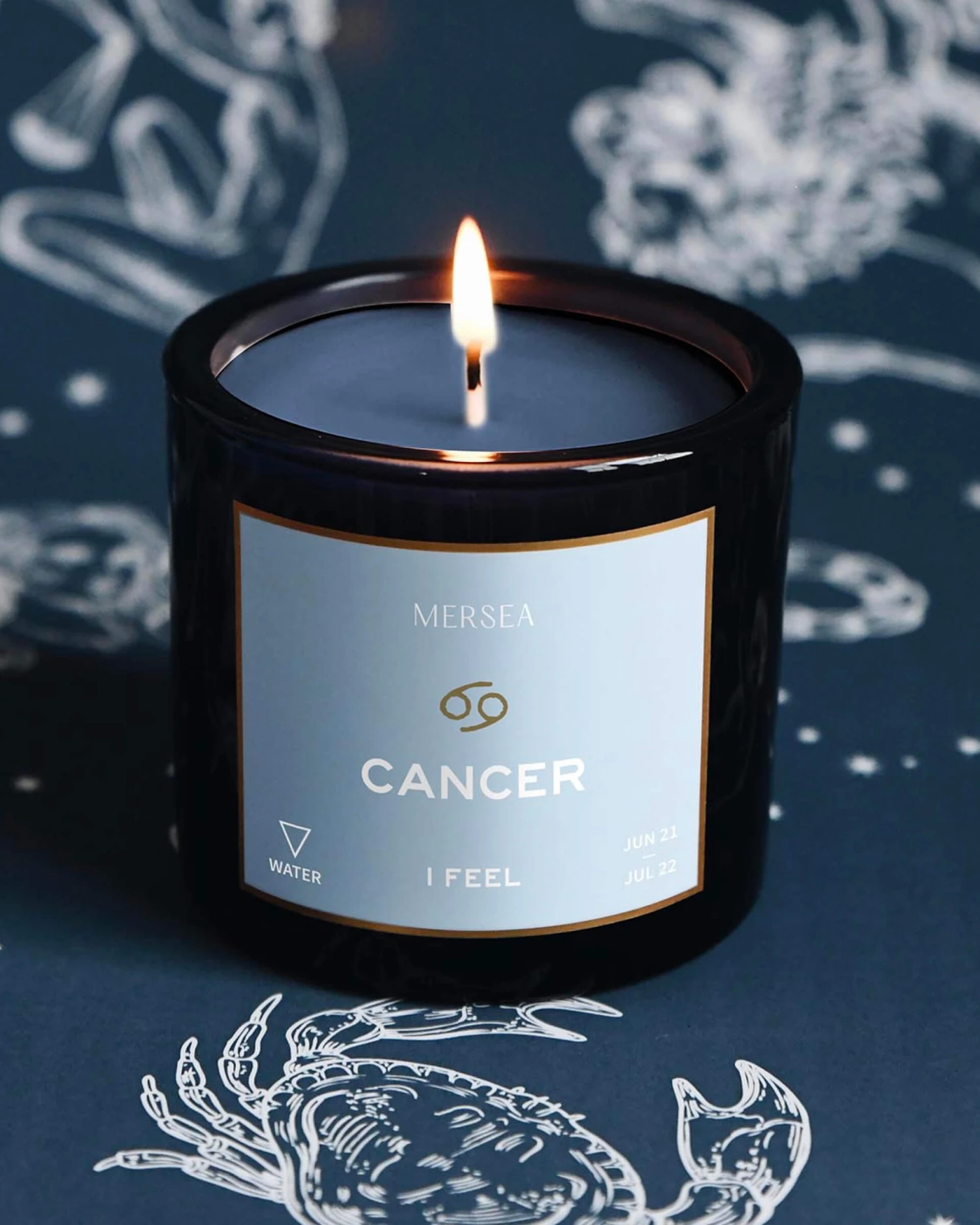 Cancer Zodiac Candle - (June 21 - July 22) 3 Cancer Zodiac Candle - (June 21 - July 22) - Image 3