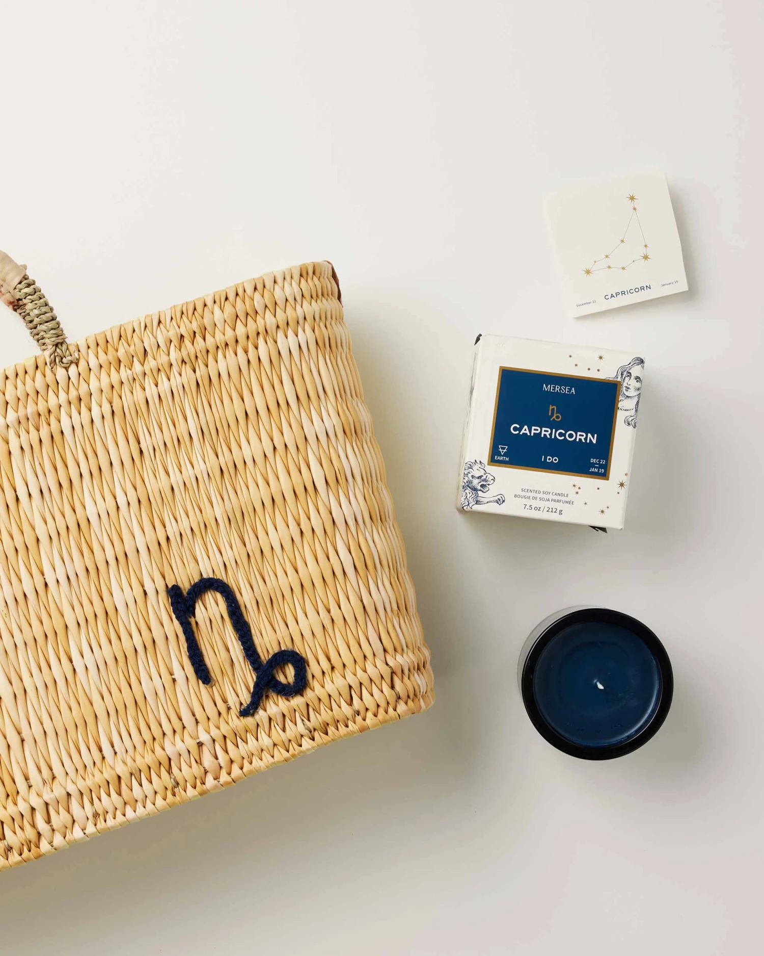 Capricorn Zodiac Candle - (December 22 - January 19) 2 Capricorn Zodiac Candle - (December 22 - January 19) - Image 2