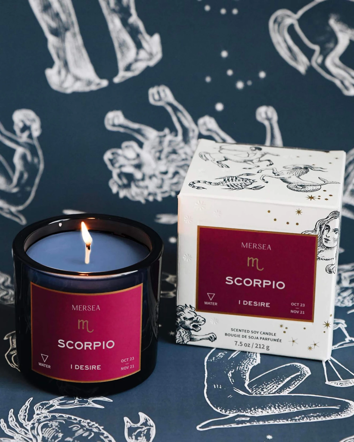 Scorpio Zodiac Candle - (October 23 - November 21) 1 Scorpio Zodiac Candle - (October 23 - November 21)