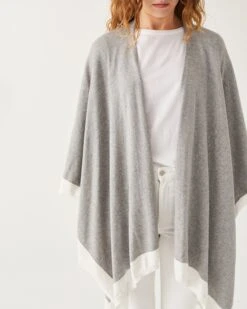 Charleston Travel Wrap -Mersea charleston cotton cashmere wrap white 5