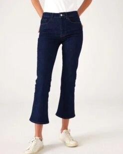 Nomad Cropped Mini Boot Jean -Mersea denim nomad cropped mini moody blue final 2