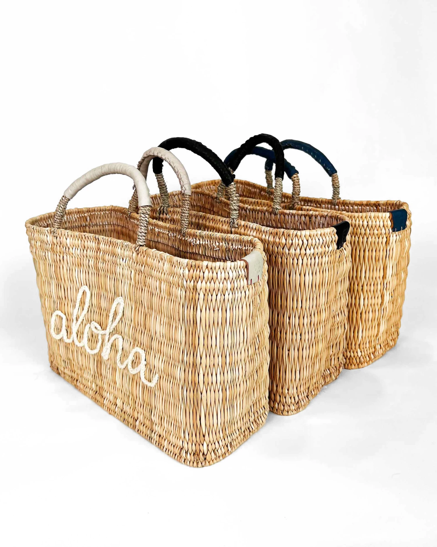 Aloha Medina Motto Basket - Natural 3 Aloha Medina Motto Basket - Natural - Image 3