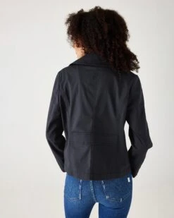 Sailor Peacoat -Mersea sailor peacoat navy blue 0005 COT 00250 NVY FW23 ST 052