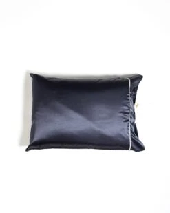 Satin Sailor Pillowcase -Mersea satin sailor pillowcase dark saphire 1