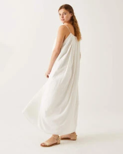 Patio Dress -Mersea white patio dress 2