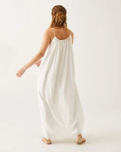Patio Dress -Mersea white patio dress 4