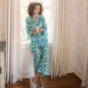 Over The Cotton Moon Pajama Set - Pop Impatiens