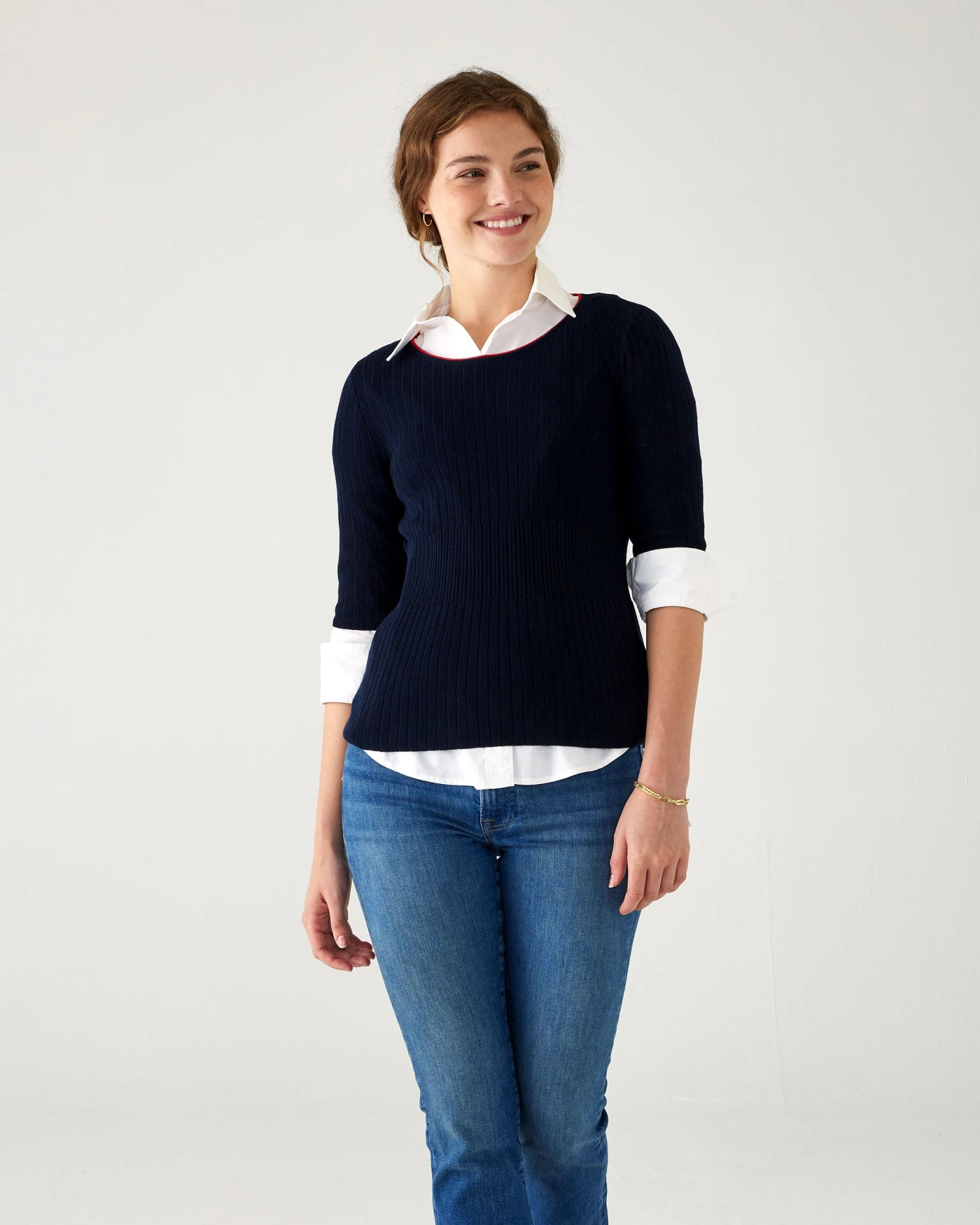 Acton Rib Knit Sweater 2 Acton Rib Knit Sweater - Image 2