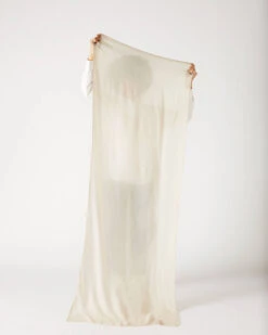 GoLightly Travel Scarf -Mersea womens light weight scarf cream