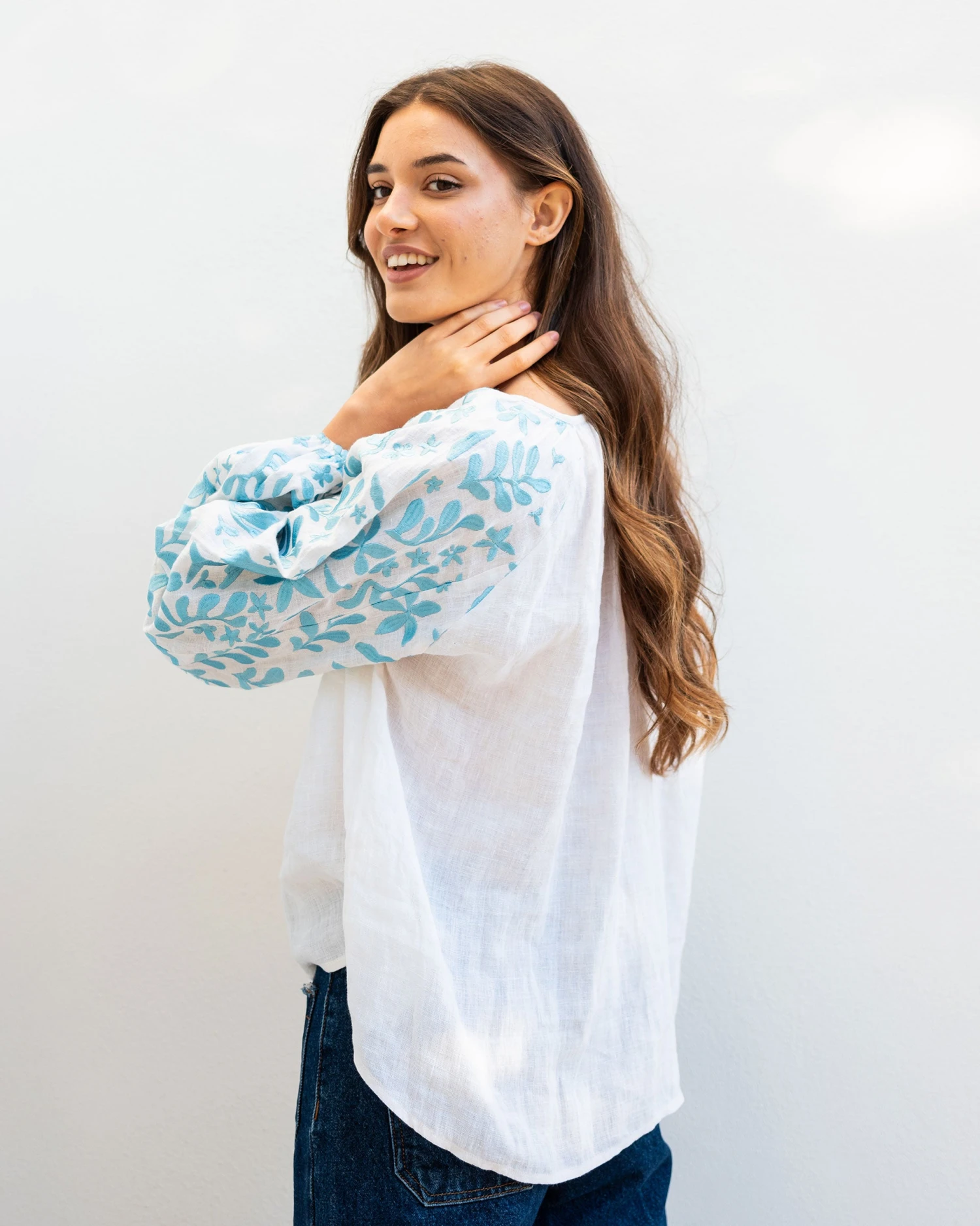 Palermo Embroidered Blouse 7 Palermo Embroidered Blouse - Image 7